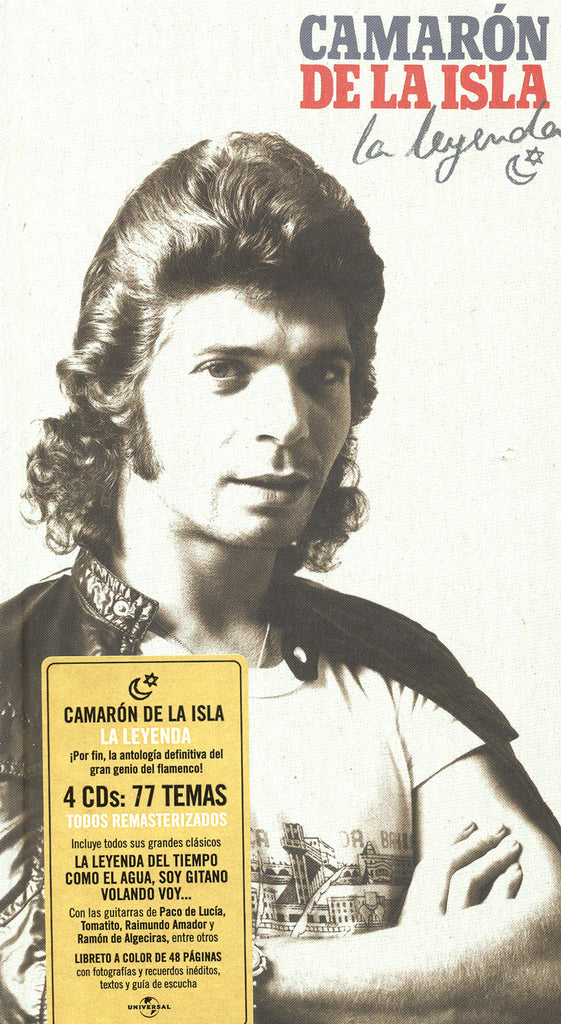 Image of Camaron de la Isla, La Leyenda, 4 CDs