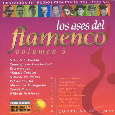 Image of Various Artists, Ases del Flamenco vol.5, CD