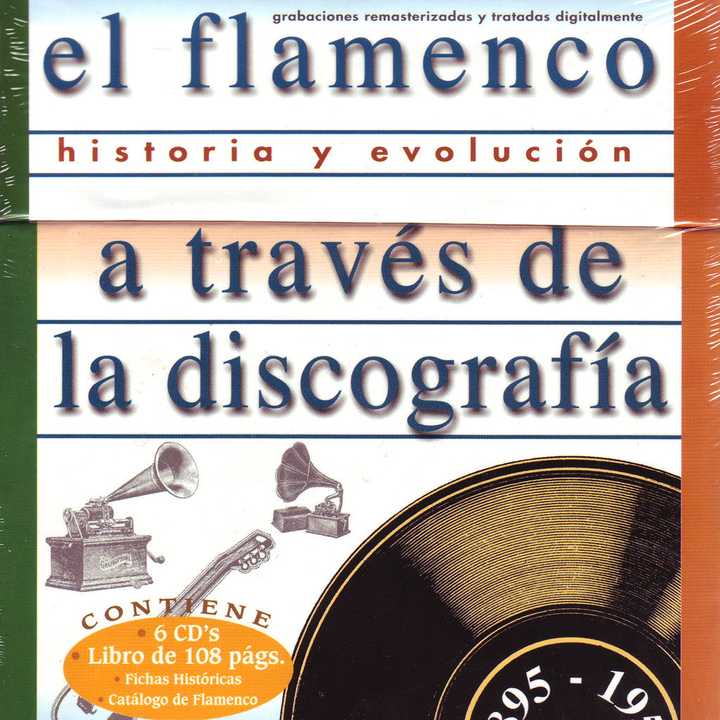 Image of Various Artists, El Flamenco a Traves de la Discografia, 6 CDs
