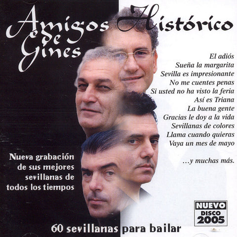 Image of Amigos de Gines, Historico, CD
