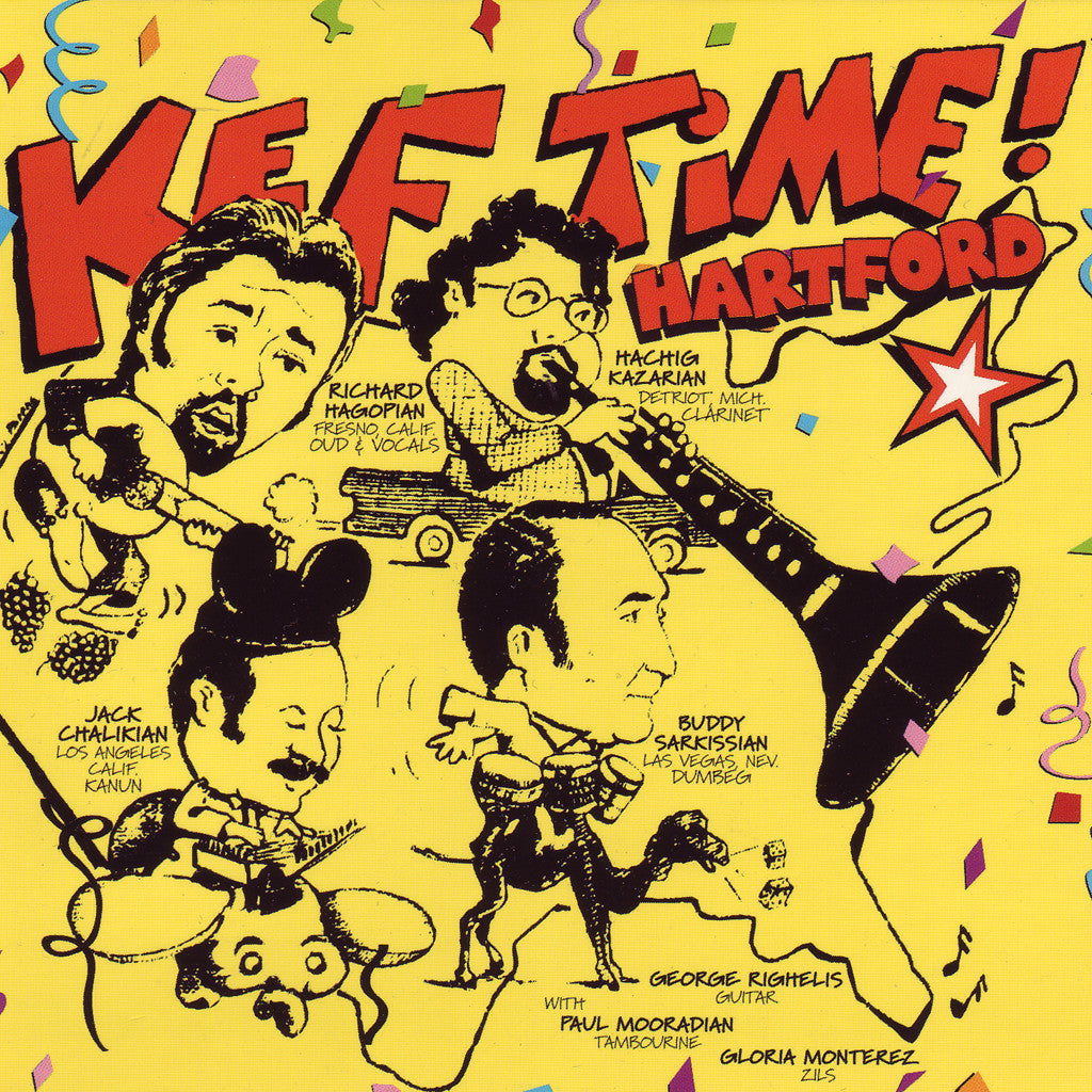 Image of Richard Hagopian, Kef Time Hartford, CD