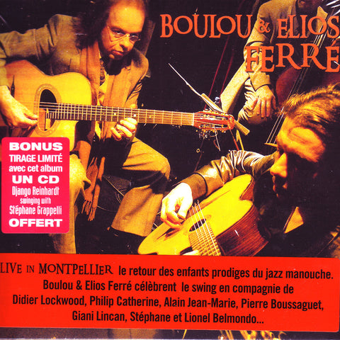 Image of Boulou & Elios Ferre, Live in Montpellier, CD