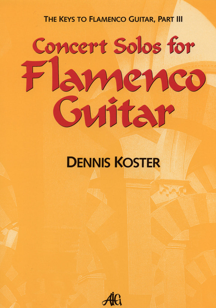 Image of Dennis Koster, Concert Solos for Flamenco Guitar, Music Book & CD
