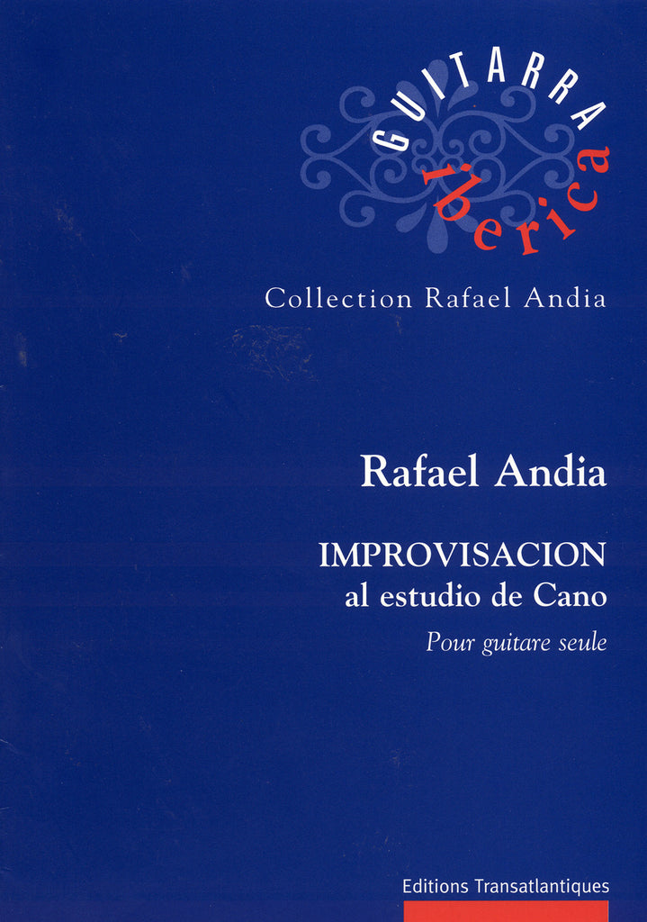 Image of Rafael Andia, Improvisacion al Estudio de Cano, Printed Music