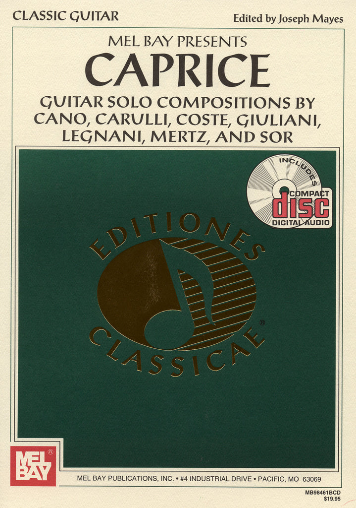 Image of Various Composers, Caprice, Music Book & CD