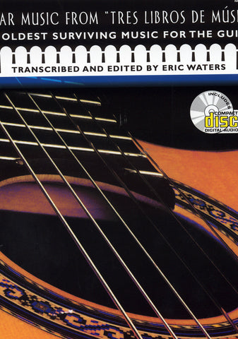 Image of Alonso de Mudarra, Guitar Music from "Tres Libros de Musica", Music Book & CD