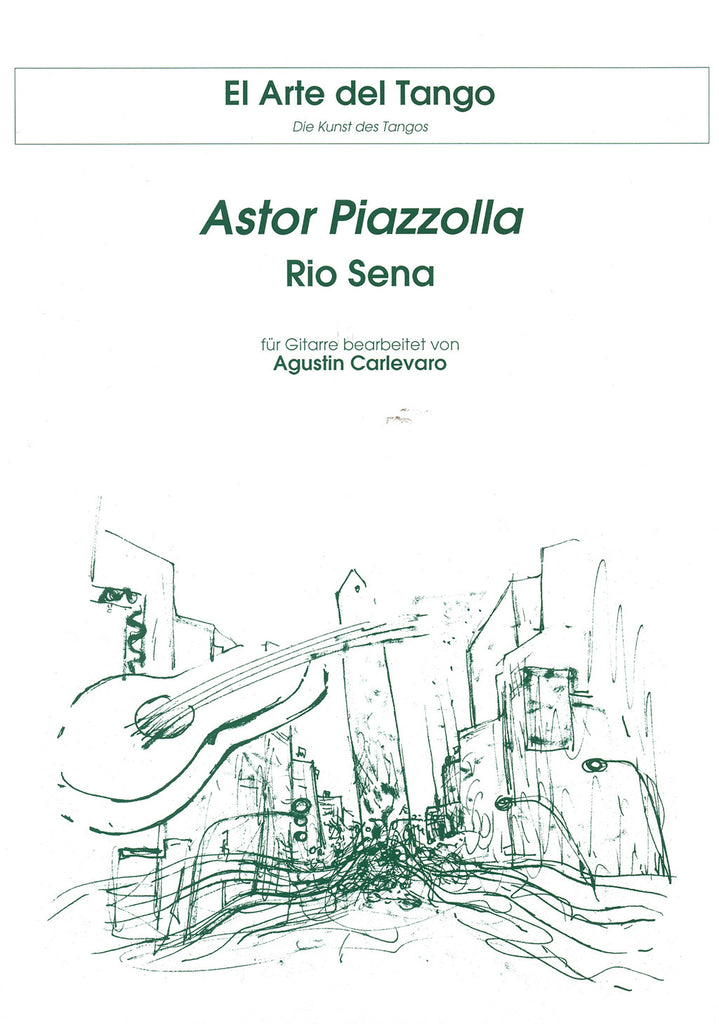Image of Astor Piazzolla, Rio Sena, Music Book