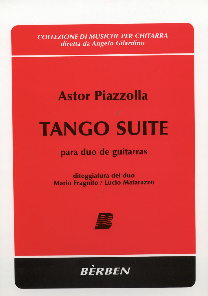 Image of Astor Piazzolla, Tango Suite (for two guitars), Music Book