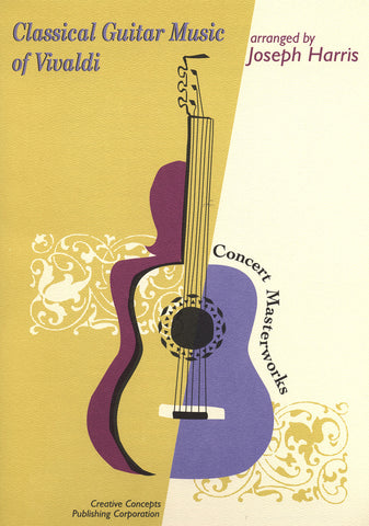 Image of Antonio Vivaldi, Classical Guitar Music of Vivaldi (ed. Harris), Music Book