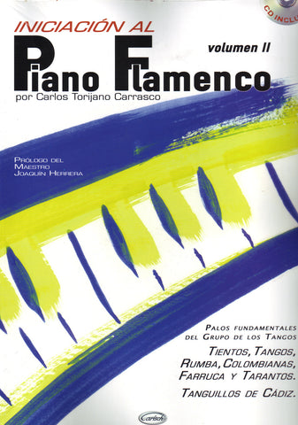 Image of Carlos Torijana Carrasco, Iniciacion al Piano Flamenco vol.2, Music Book & CD