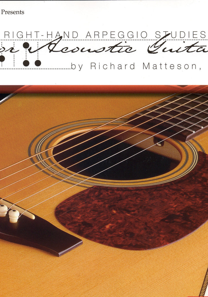 Image of Richard Matteson, Right Hand Arpeggio Studies, Music Book
