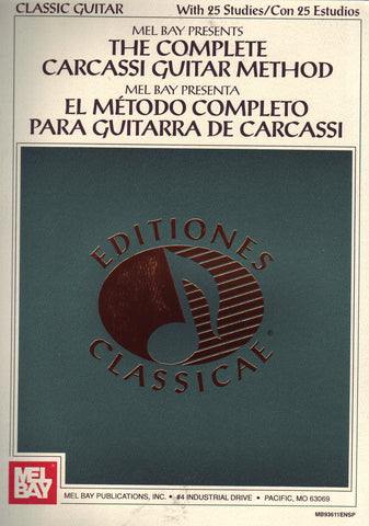 Image of Matteo Carcassi, The Complete Carcassi Guitar Method, Music Book