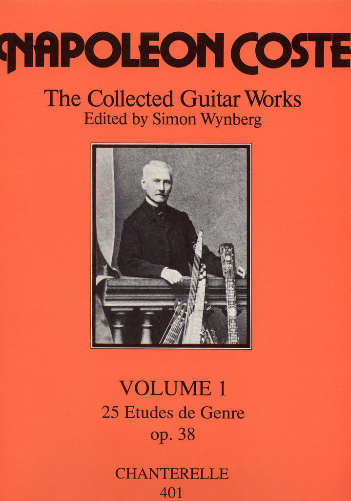 Image of Napoleon Coste, 25 Etudes de Genre, Music Book