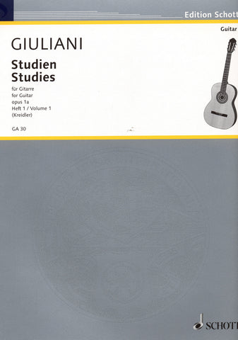 Image of Mauro Giuliani, Studien für Gitarre / Studies for Guitar, Music Book