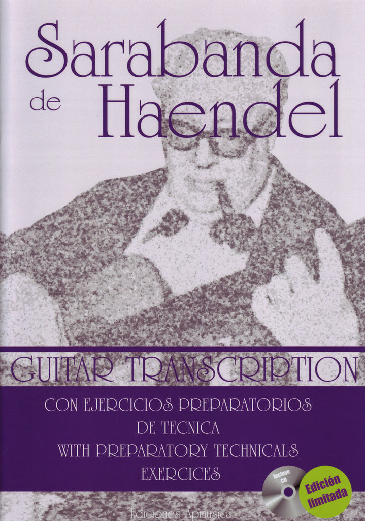 Image of Paul Martinez, Handel: Sarabanda, Music Book & CD