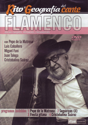 Image of RTVE (Various Artists), Rito y Geografia del Cante Flamenco vol.04, DVD