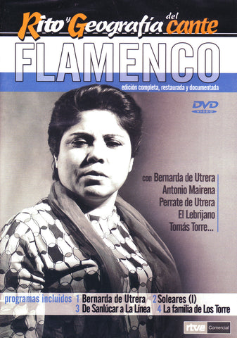 Image of RTVE (Various Artists), Rito y Geografia del Cante Flamenco vol.07, DVD