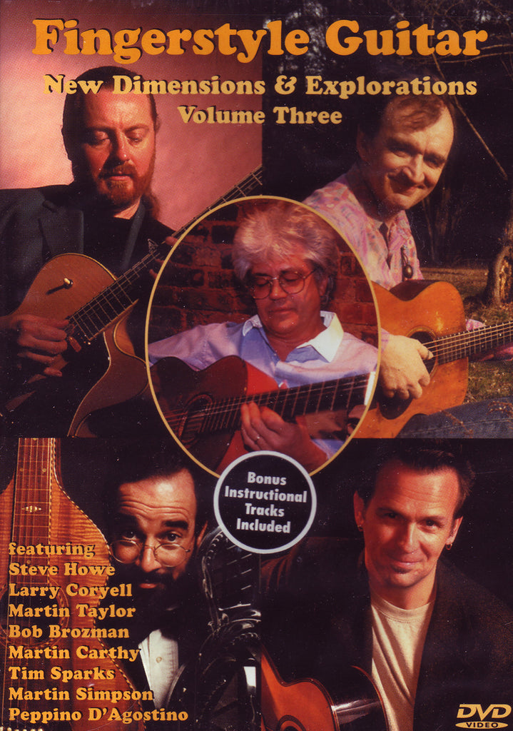 Image of Various Artists, Fingerstyle Guitar: New Dimensions & Explorations vol.3, DVD