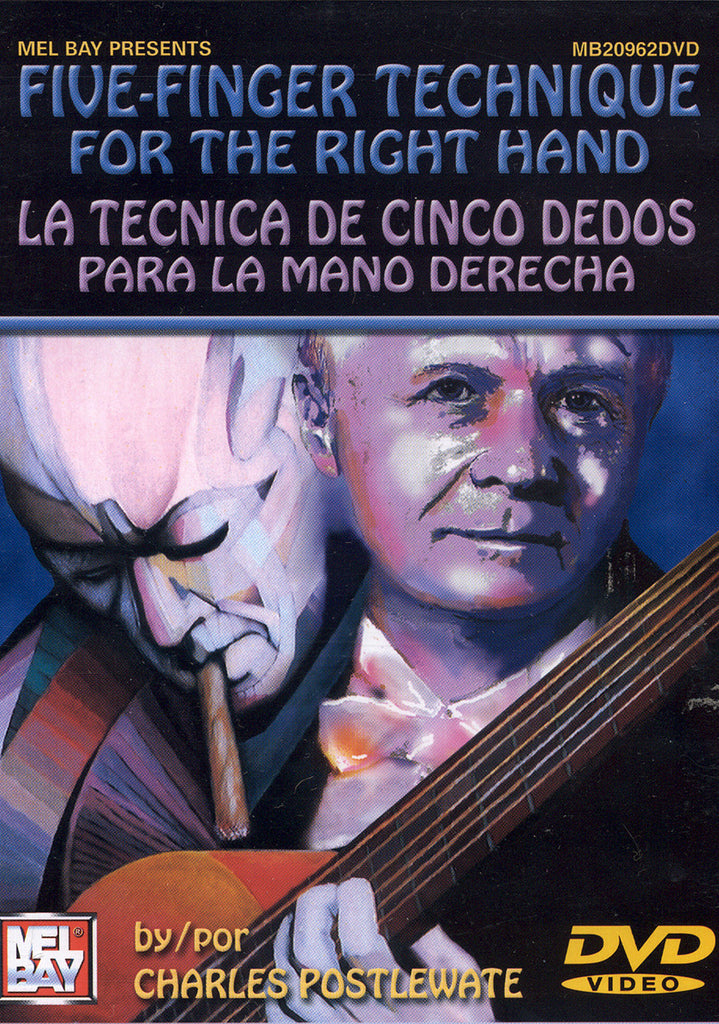 Image of Charles Postlewate, Five Finger Technique for the Right Hand, DVD