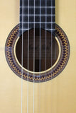 Manuel Adalid ~ Adalid Flamenca Blanca ~ Flamenco Guitar (Cypress) w/Hardshell Case