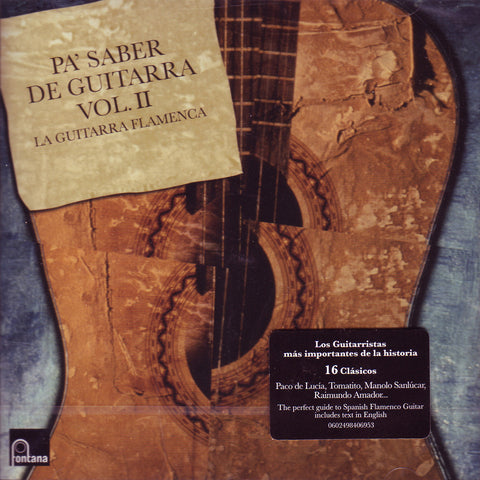 Image of Various Artists, Pa Saber de Guitarra vol.2, CD
