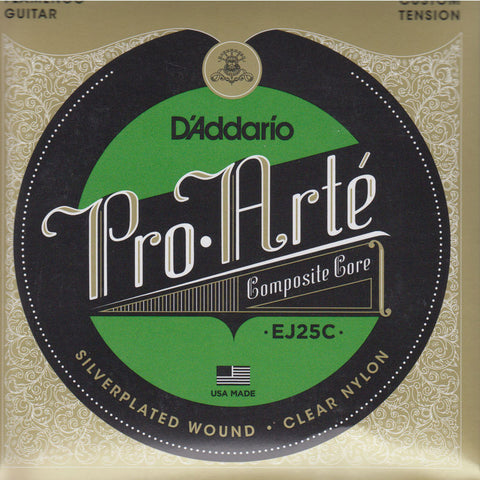 Image of D’Addario / Pro Arté Composite Core Flamenco Clear Nylon / Custom Tension (EJ-25-C)