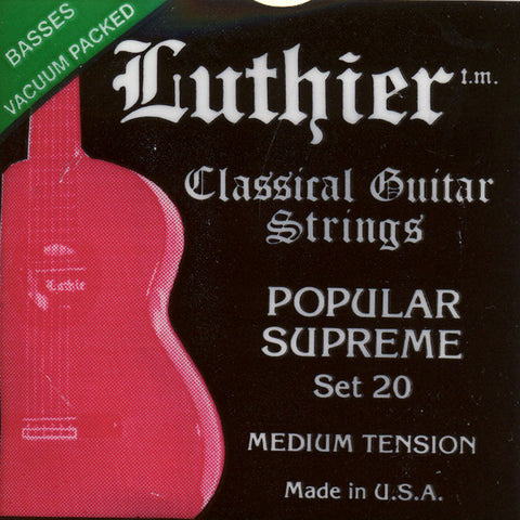 Image of Luthier / Popular Supreme / Medium Tension (20)