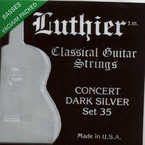 Image of Luthier / Concert Dark Silver / Medium-Hard Tension (35)
