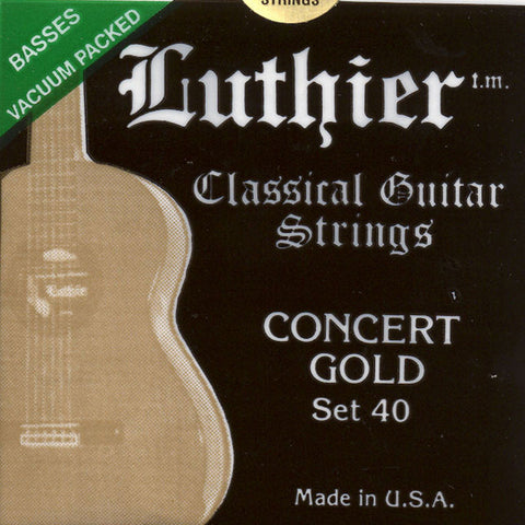 Image of Luthier / Concert Gold / Medium-Hard Tension (40)