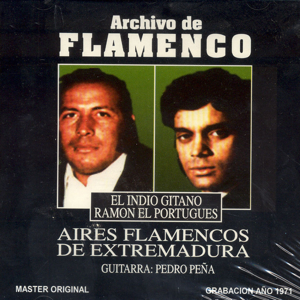 Image of El Indio Gitano & Ramon el Portugues, Aires Flamencos de Extremadura, CD
