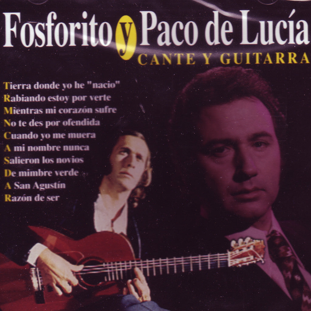 Image of Fosforito & Paco de Lucia, Cante y Guitarra, CD
