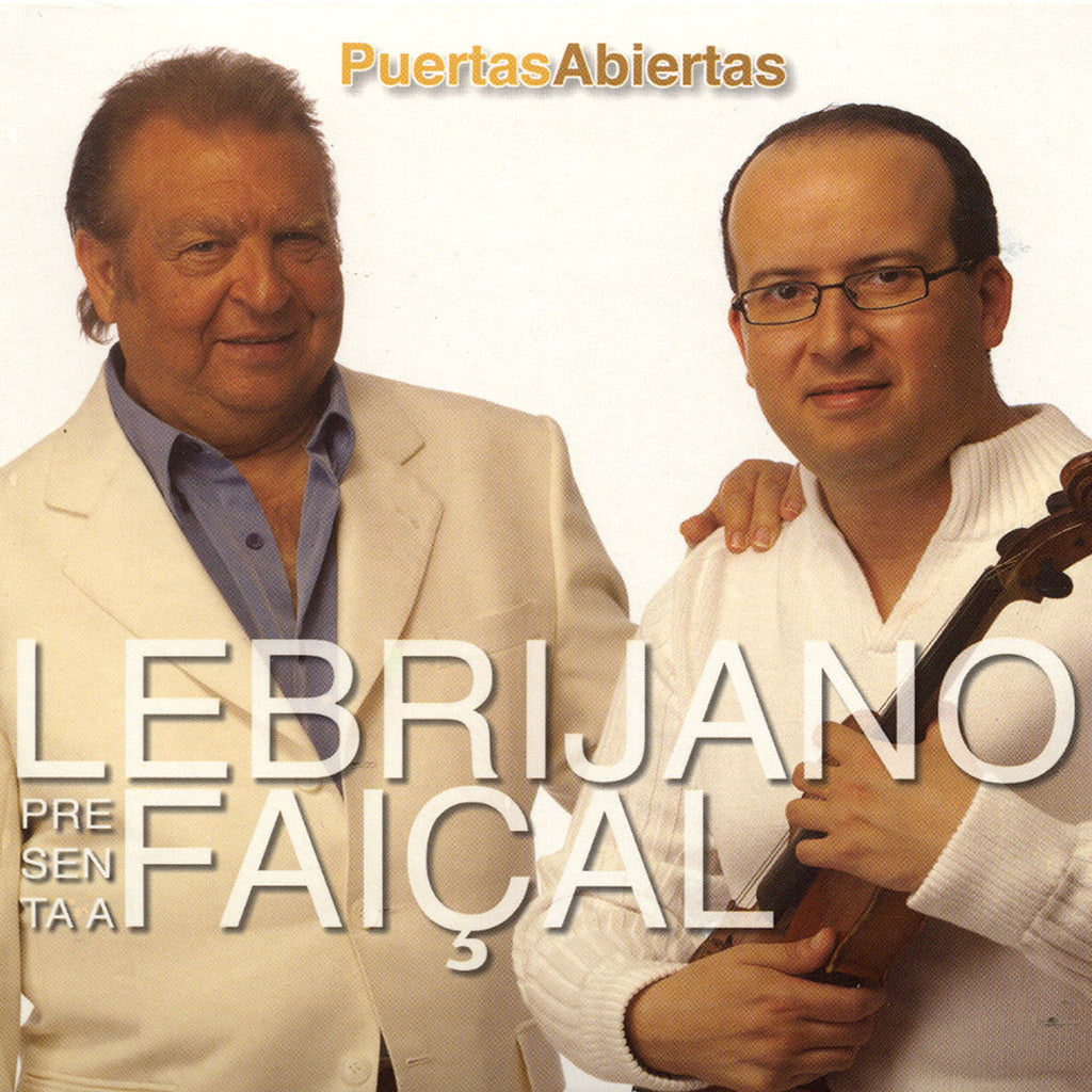 Image of Juan Peña "El Lebrijano", Puertas Abiertas (w/Faiçal), CD