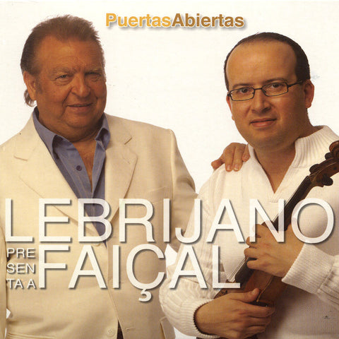 Image of Juan Peña "El Lebrijano", Puertas Abiertas (w/Faiçal), CD