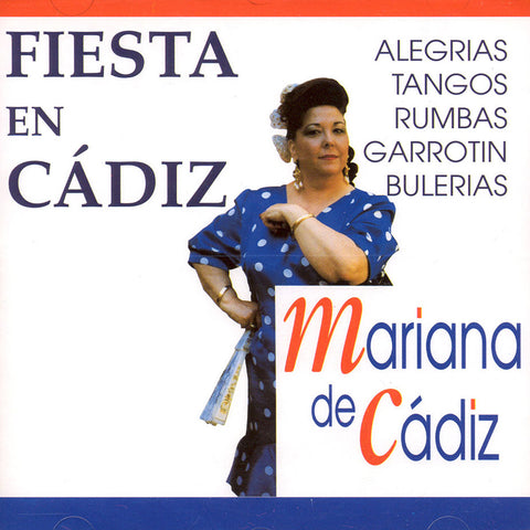 Image of Mariana de Cadiz, Fiesta en Cadiz, CD
