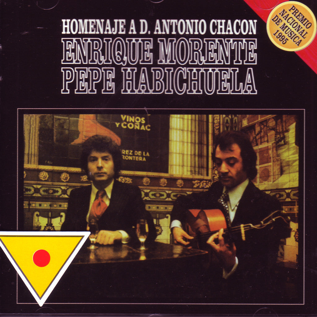 Image of Enrique Morente, Homenaje a Don Antonio Chacon, CD