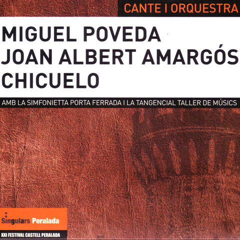 Image of Miguel Poveda, Cante i Orquesta, CD