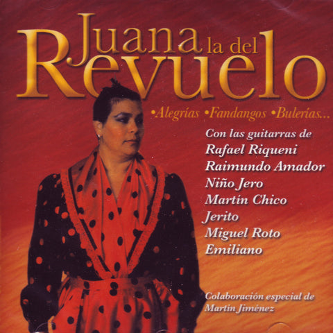 Image of Juana la del Revuelo, Alegrias Fandangos Bulerias..., CD