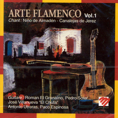 Image of Jacinto Almaden Canalejas de Jerez & others, Arte Flamenco vol.1, CD