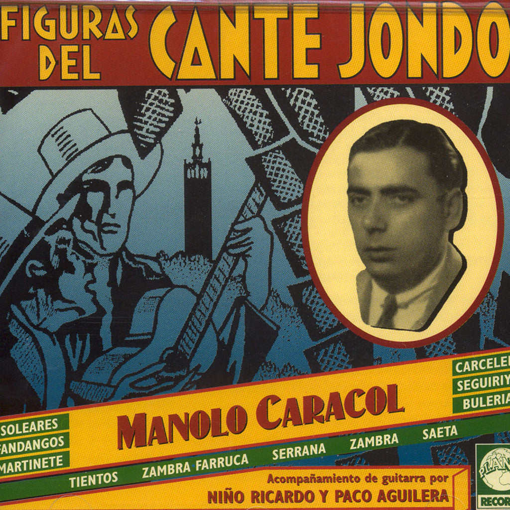 Image of Manolo Caracol, Figuras del Cante Jondo, CD