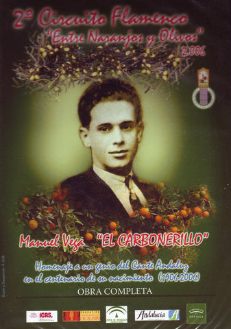 Image of Manuel Vega "El Carbonerillo", Obra Completa, 3 CDs & Book