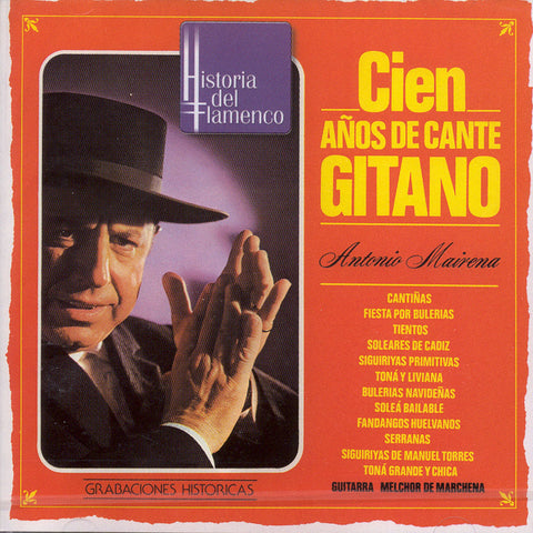 Image of Antonio Mairena, Cien Años de Cante Gitano, CD
