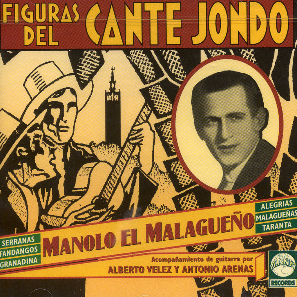 Image of Manolo el Malagueño, Figuras del Cante Jondo, CD