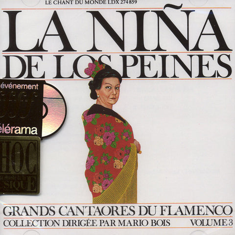 Image of La Niña de los Peines, Grandes Figures du Flamenco, CD