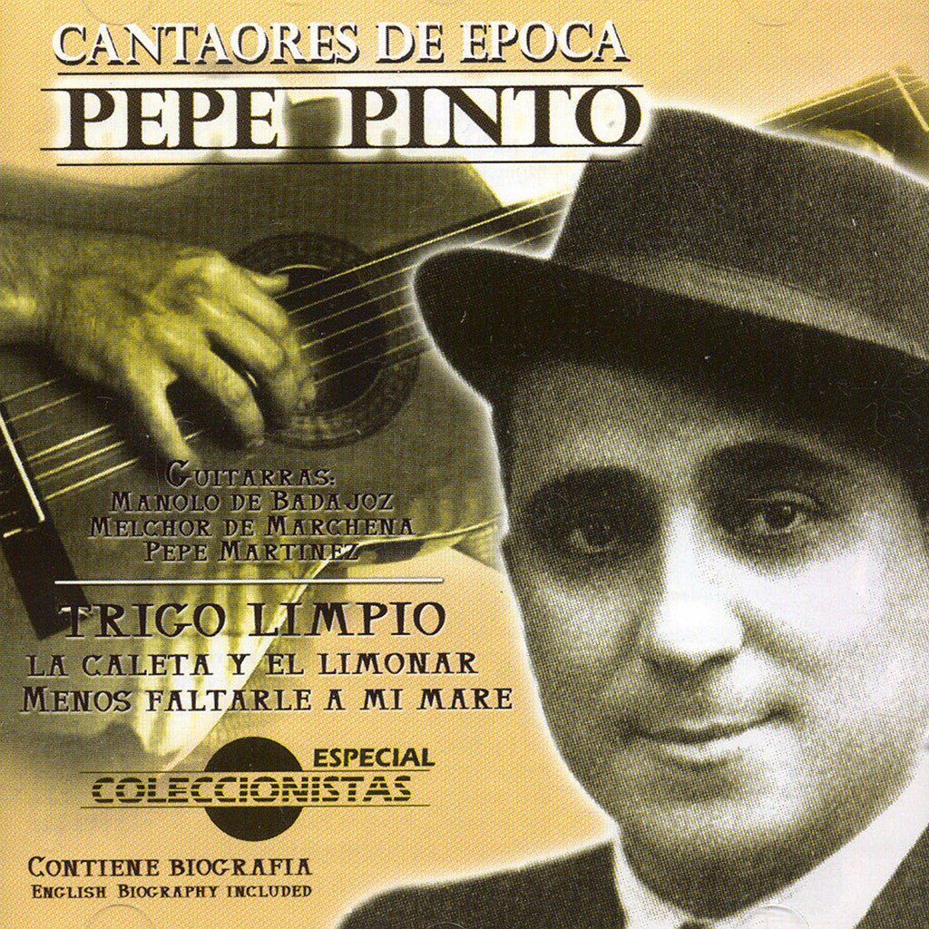 Image of Pepe Pinto, Trigo Limpio (Cantaores de Epoca), CD