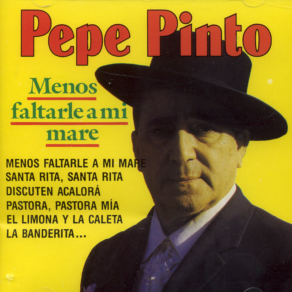 Image of Pepe Pinto, Menos Faltarle a mi Mare, CD