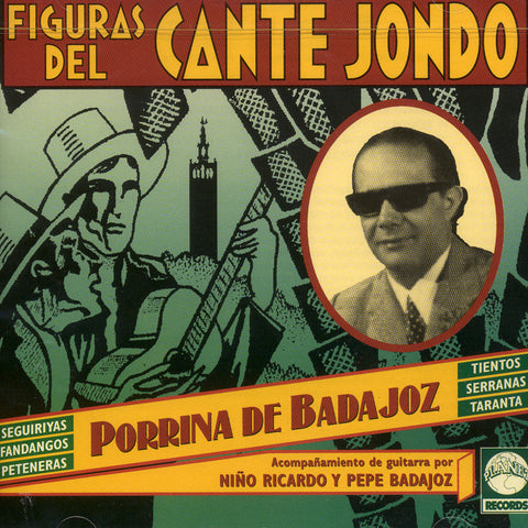 Image of Porrinas de Badajoz, Figuras del Cante Jondo, CD