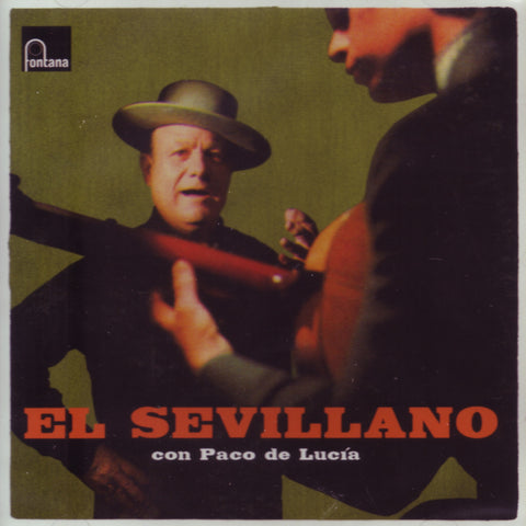 Image of Antonio el Sevillano, Con Paco de Lucia, CD