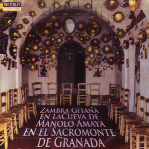 Image of Manolo Amaya, Zambra Gitana en la Cueva de Manolo Amaya, CD