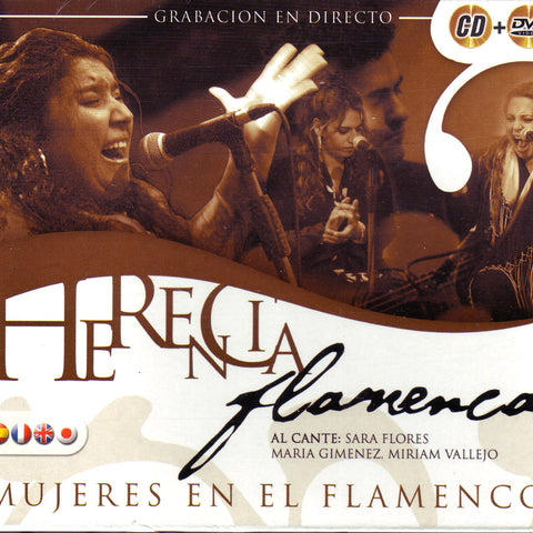 Image of Various Artists, Herencia Flamenca: Mujeres en el Flamenco, CD & DVD