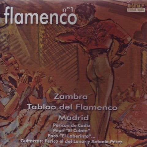 Image of Tablao de Flamenco Madrid, Flamenco Zambra, CD